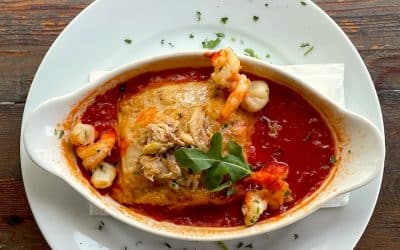 Celebrate Lasagna Day with Illando’s Seafood Lasagna